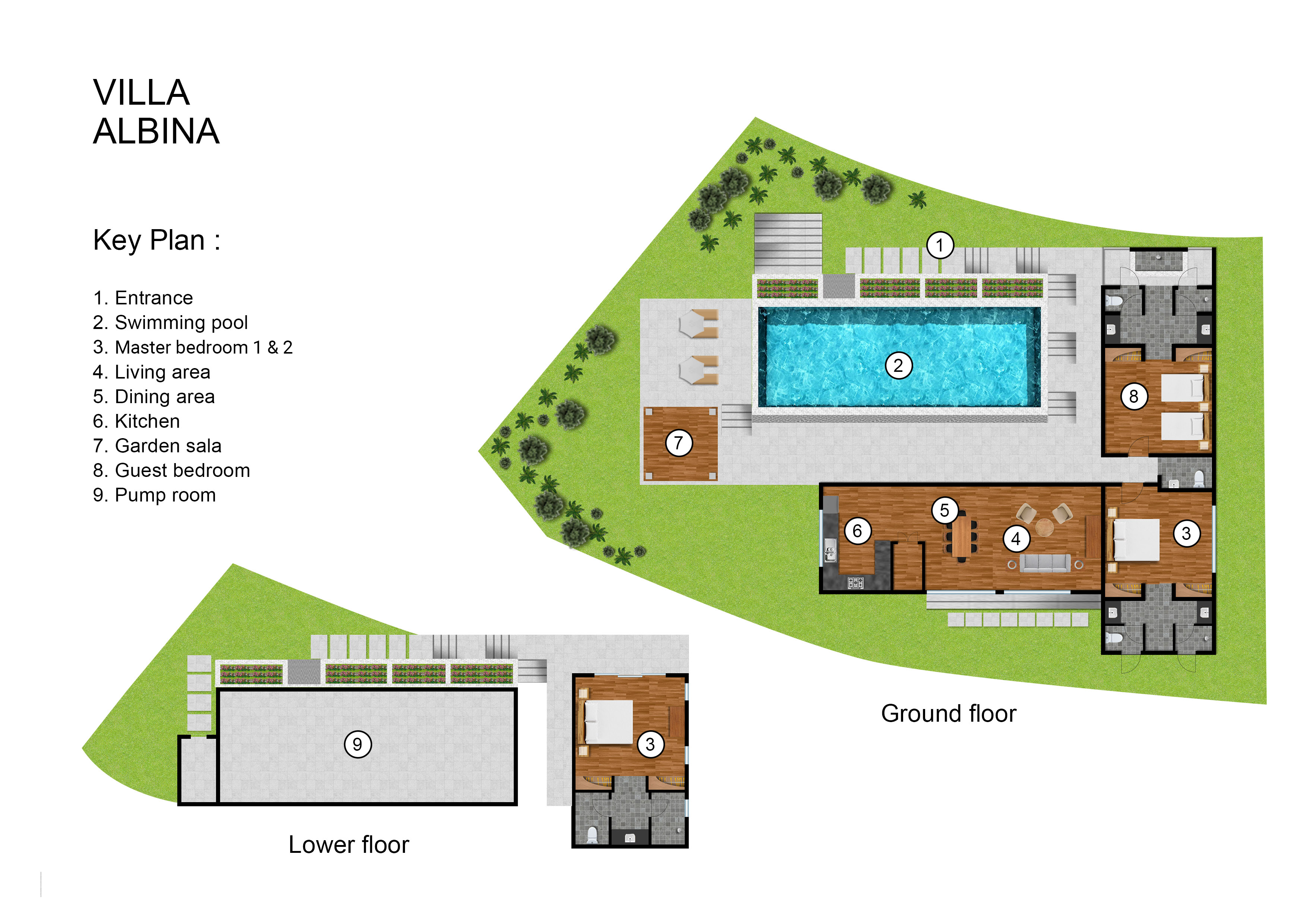 Villa Albina - Floorplan